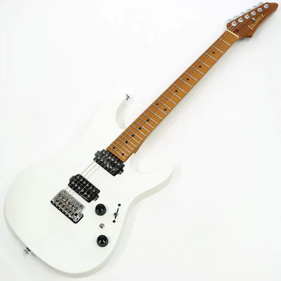 Ibanez AZ2402-PWF Pearl White Flat 实物图