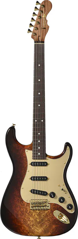 Momose MC-Marblewood/R G 3T-VGR 3-Tone Vintage Gradation 实物图