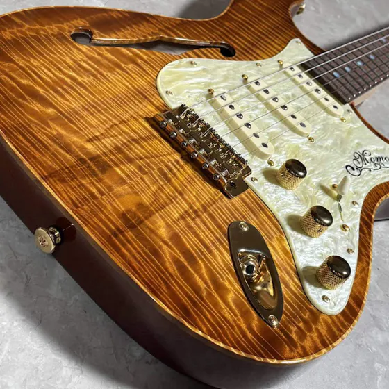 Momose MC-HOLLOW-Premium/FT Natural Amber 实物图