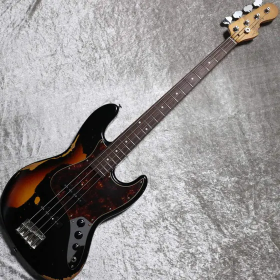 Momose MJ1-STD/R BLK on 3TS Heavy-Aged BLK on 3TS Heavy-Aged 实物图