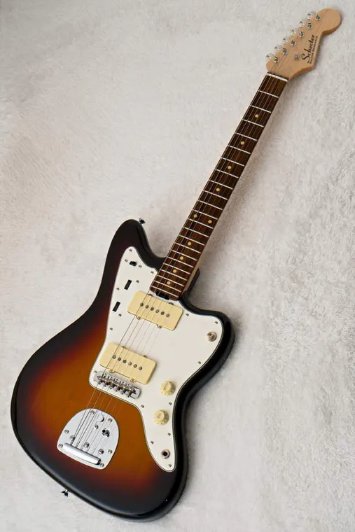 Schecter PS-JM-AL 3-Tone Sunburst 实物图