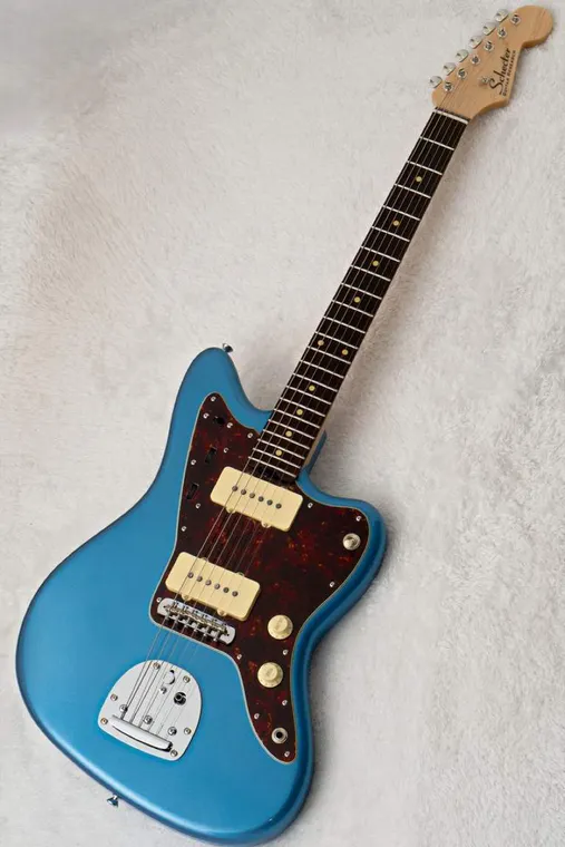 Schecter PS-JM-AL/R Lake Placid Blue 实物图