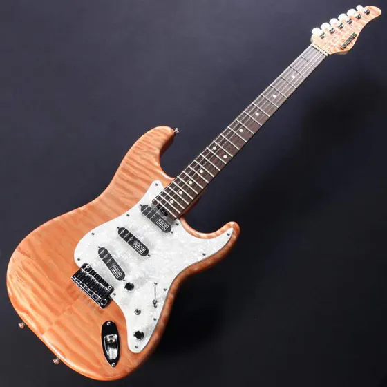 Schecter ST3-22-CTM-VTR Strawberry Ice 实物图