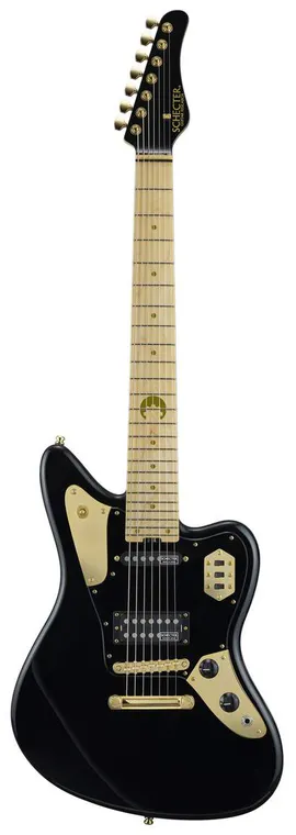 Schecter AC-AR-07-AveMujica/Doloris/SIG Black 实物图
