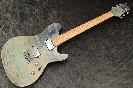 Sugi Custom Order DS496FM EX Grade Exotic Maple/HM/Ash · Sandy Beach Blue Sandy Beach Blue 实物图