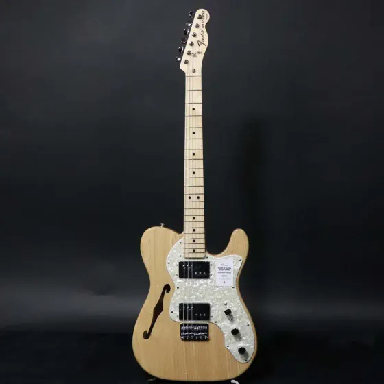 Fender Made in Japan Traditional 70s Telecaster Thinline Natural 实物图