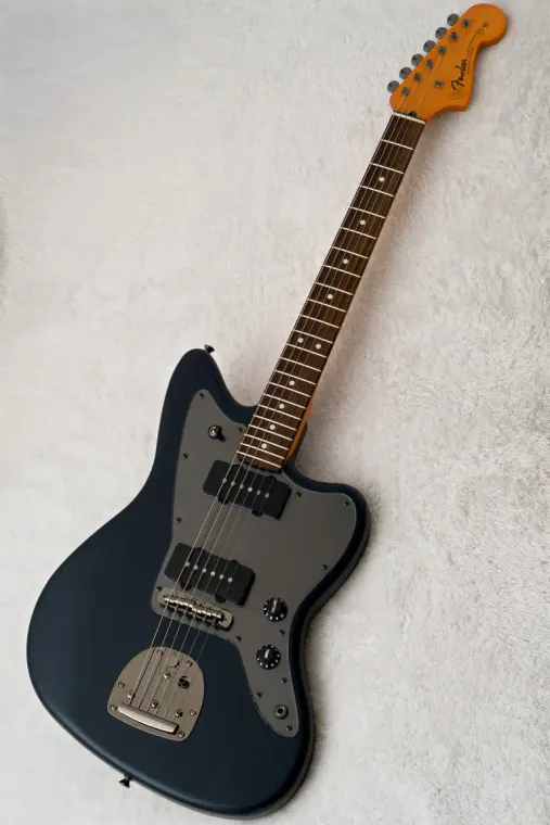 Fender 2026 Made in Japan Hybrid II Jazzmaster Satin Metallic Matte Phantom Black 实物图