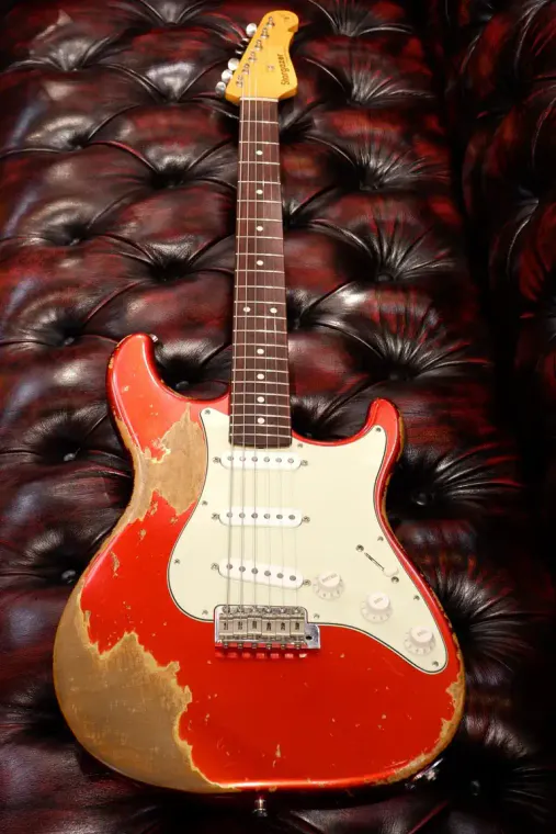 Sugi Limited SGZ R SSS ALD/HM · Candy Apple Red Heavy Aged Candy Apple Red Heavy Aged 实物图