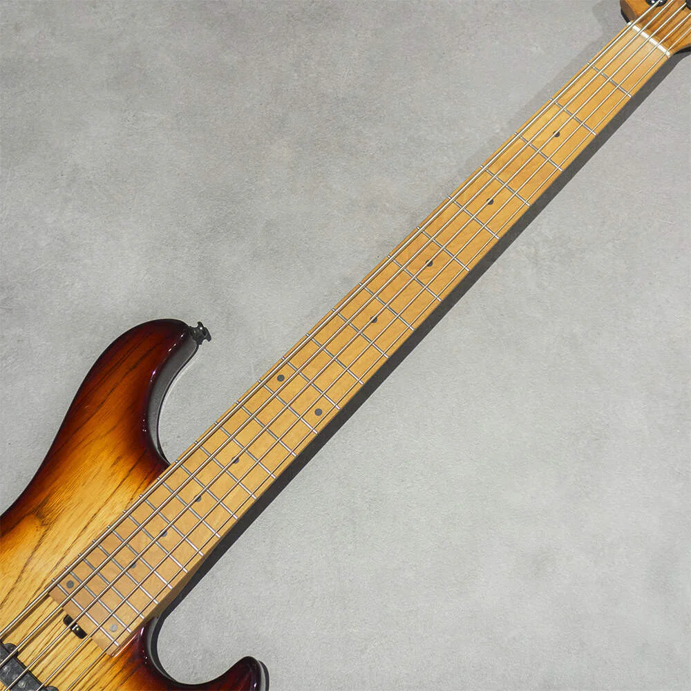 Ibanez MDM1305-NAB · Natural Stained Amber Burst · Neck and fingerboard front