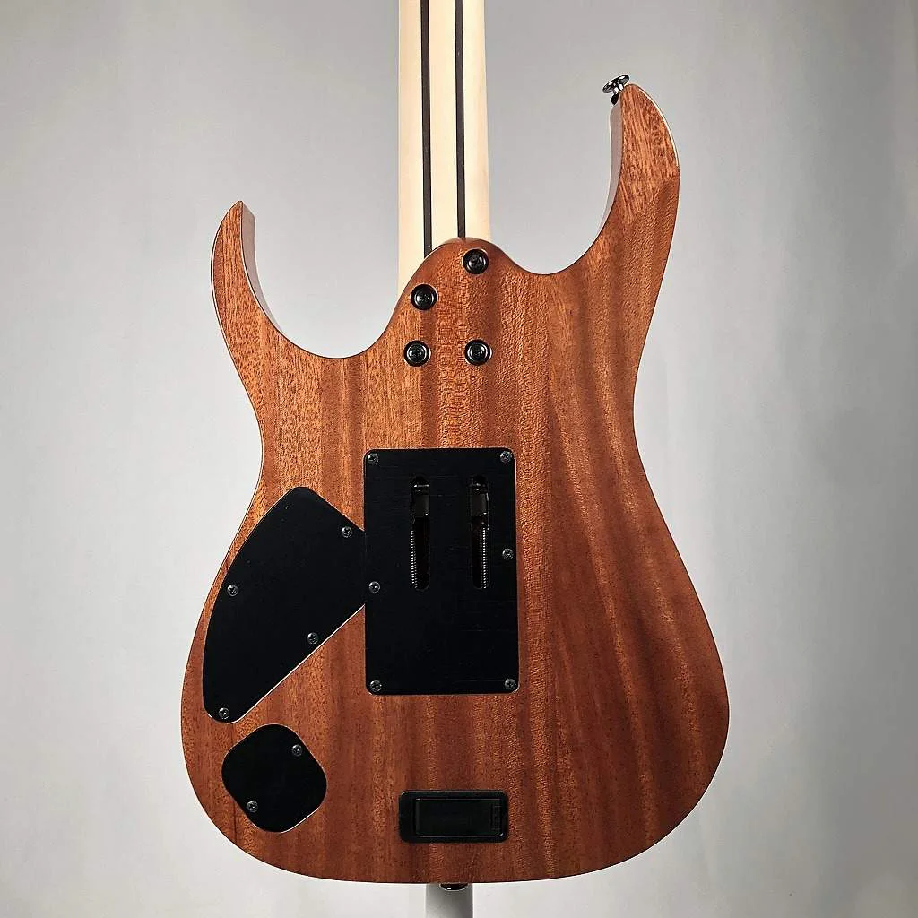 Ibanez RG5120M-PRT · Polar Lights · Body back and natural grain