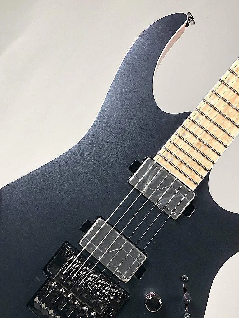 Ibanez RG5120M-PRT · Polar Lights · Body, fingerboard and bridge detail