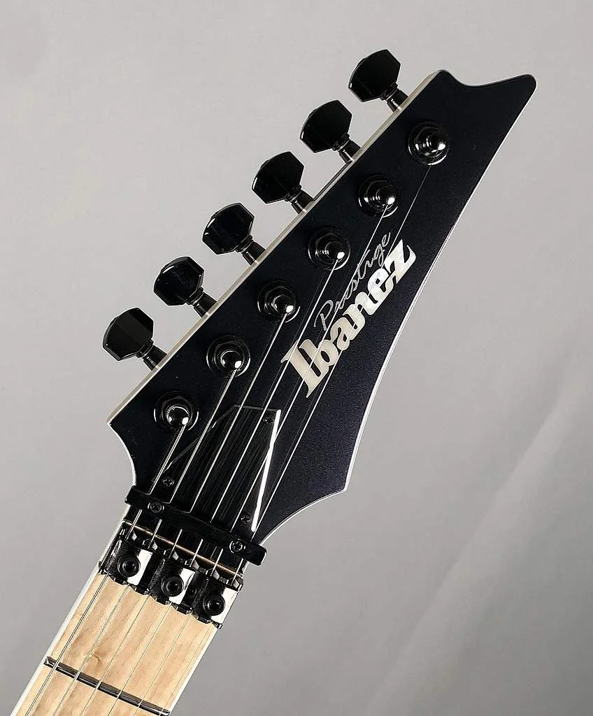 Ibanez RG5120M-PRT · Polar Lights · Headstock front