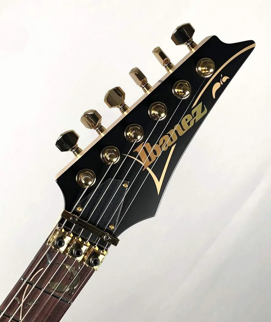 Ibanez PIA3761-XB · Onyx Black · Headstock front