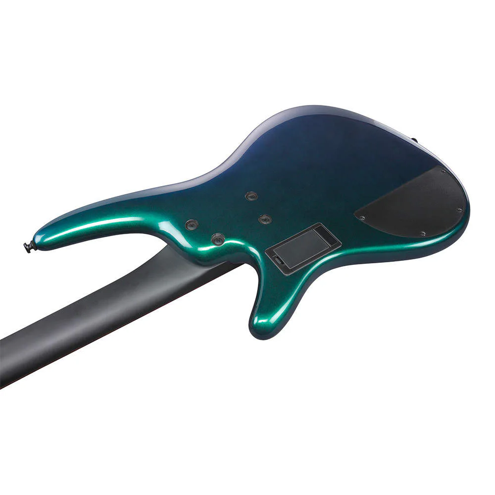 Ibanez SRMS720-BCM · Blue Chameleon · Model reference: angled body-back view