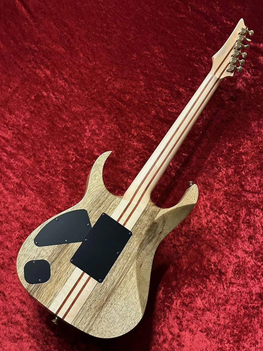 Ibanez IV2RG · Blue-green burst and natural wood · Actual instrument: body and neck back