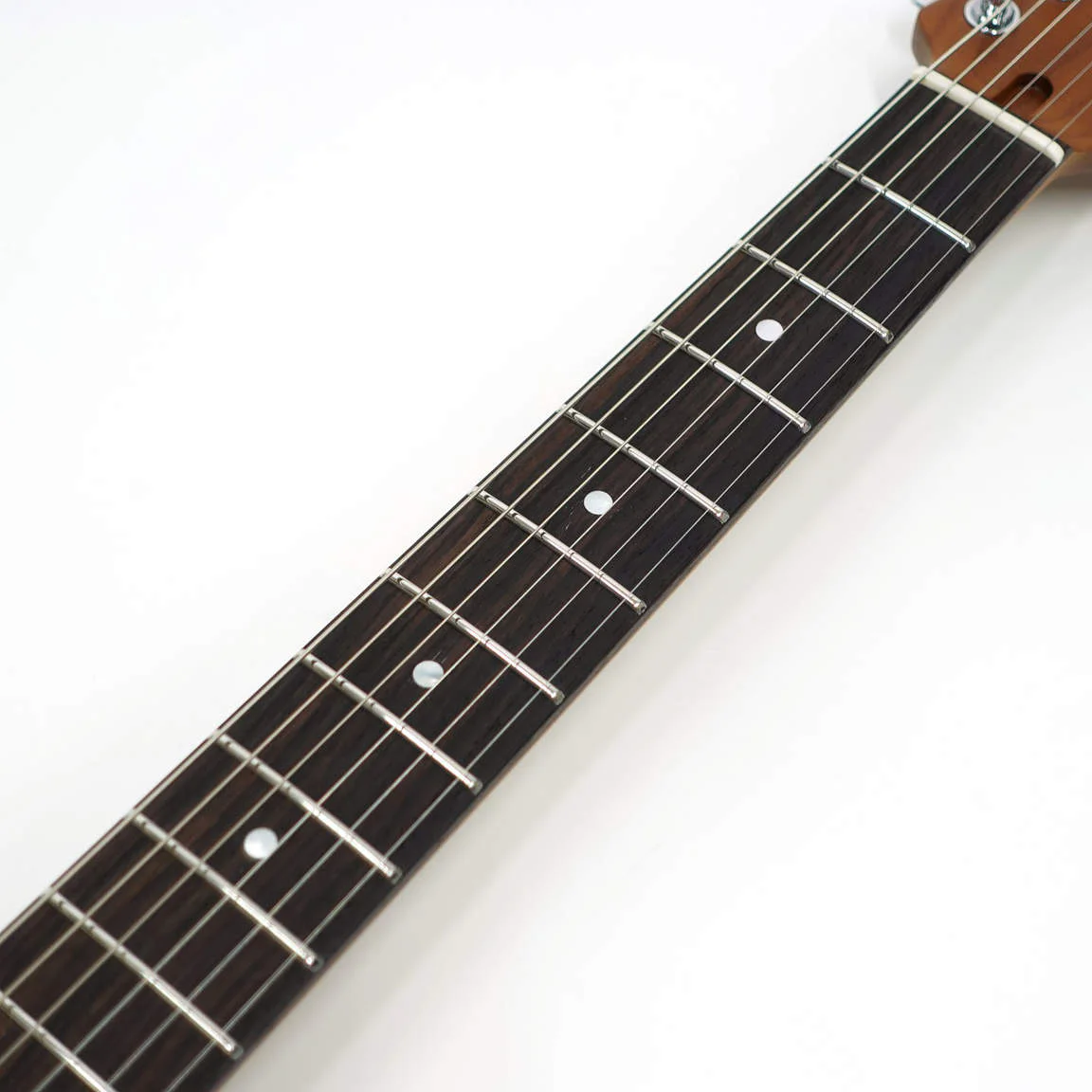 Ibanez AZ2204N-AWD · Antique White Blonde · Actual instrument: neck and fingerboard front