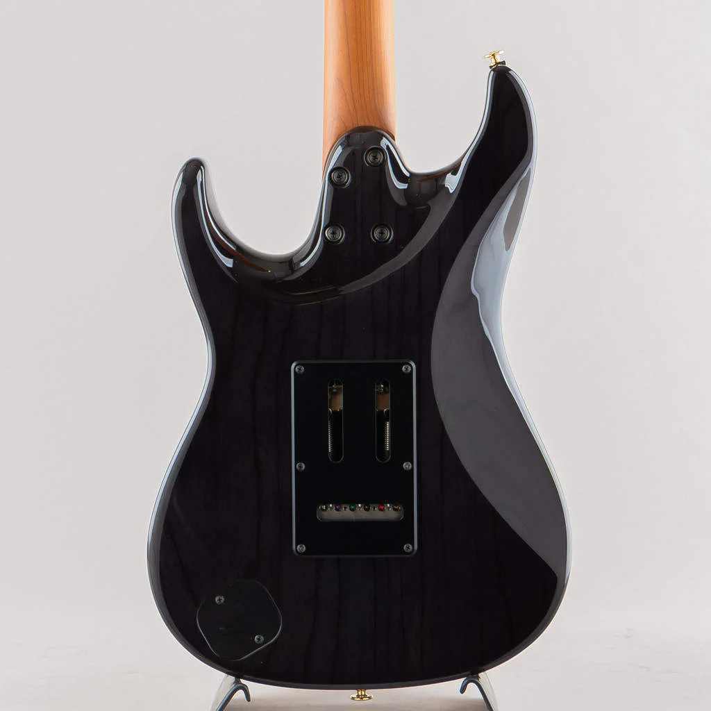 Ibanez AZ2204AG-TGB · Transparent Gray Burst · Actual instrument: body back