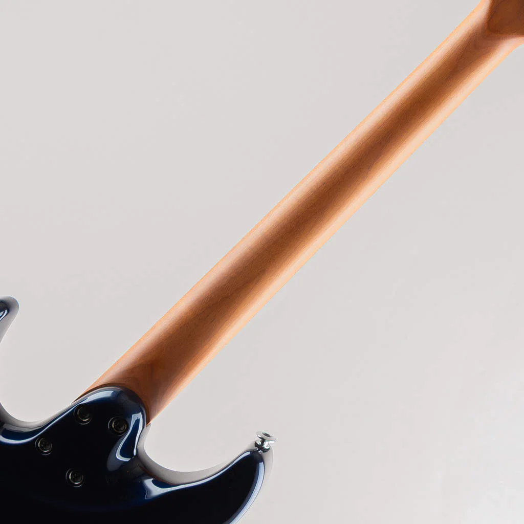 Ibanez AZ2204NW-DTB · Dark Tide Blue · Actual instrument: roasted maple neck back