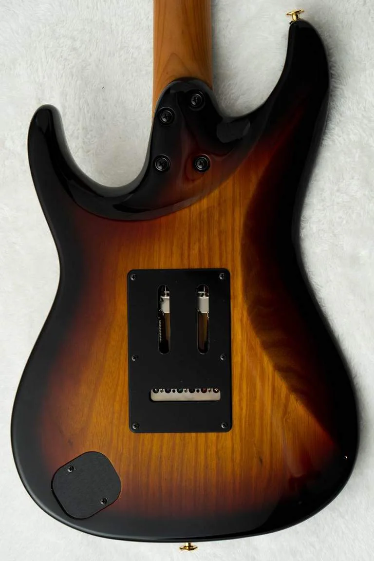 Ibanez AZ2204AG-TFB · Tri Fade Burst · Actual instrument: body back