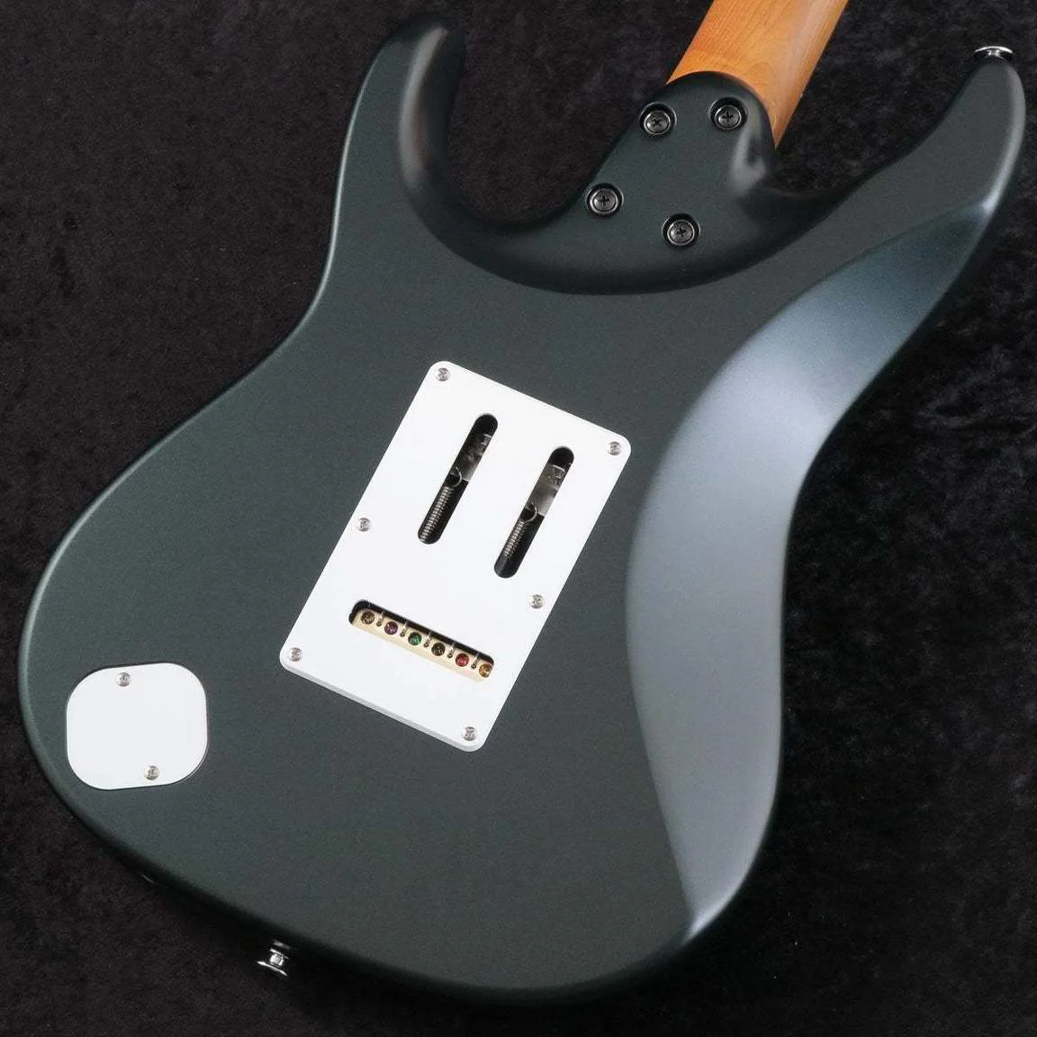 Ibanez AZ2204N-VGF · Ivy Green Metallic Flat · Actual instrument: body back