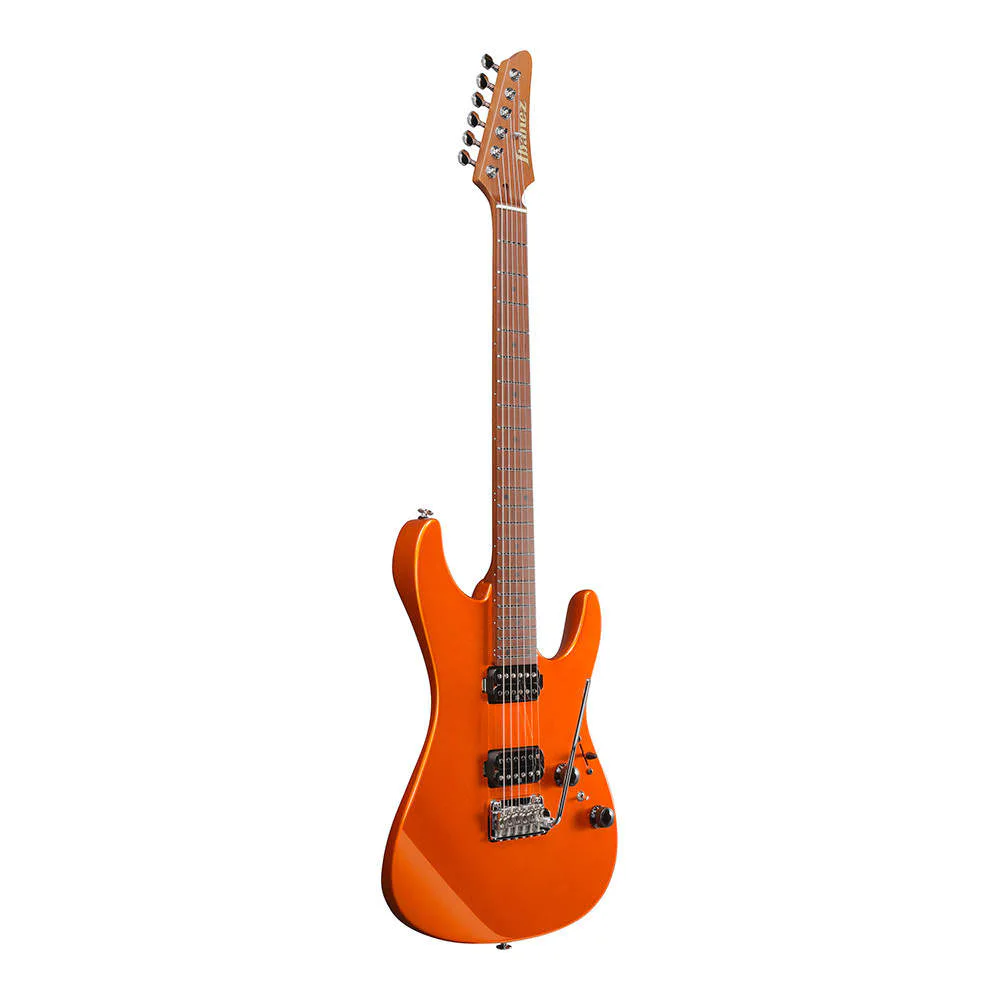 Ibanez AZ2402-ROM · Roadster Orange Metallic · Manufacturer model reference: angled full front view