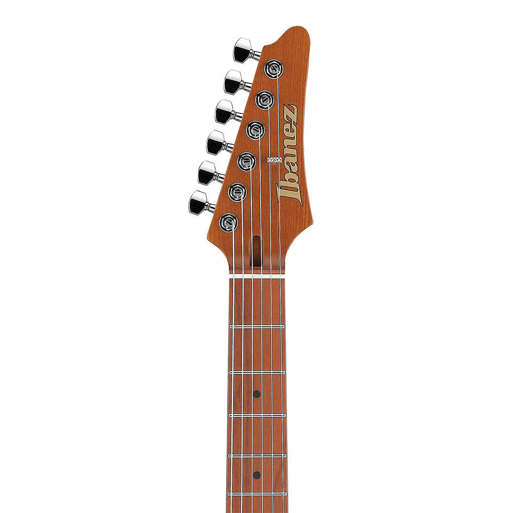 Ibanez AZ2402-ROM · Roadster Orange Metallic · Manufacturer model reference: headstock front