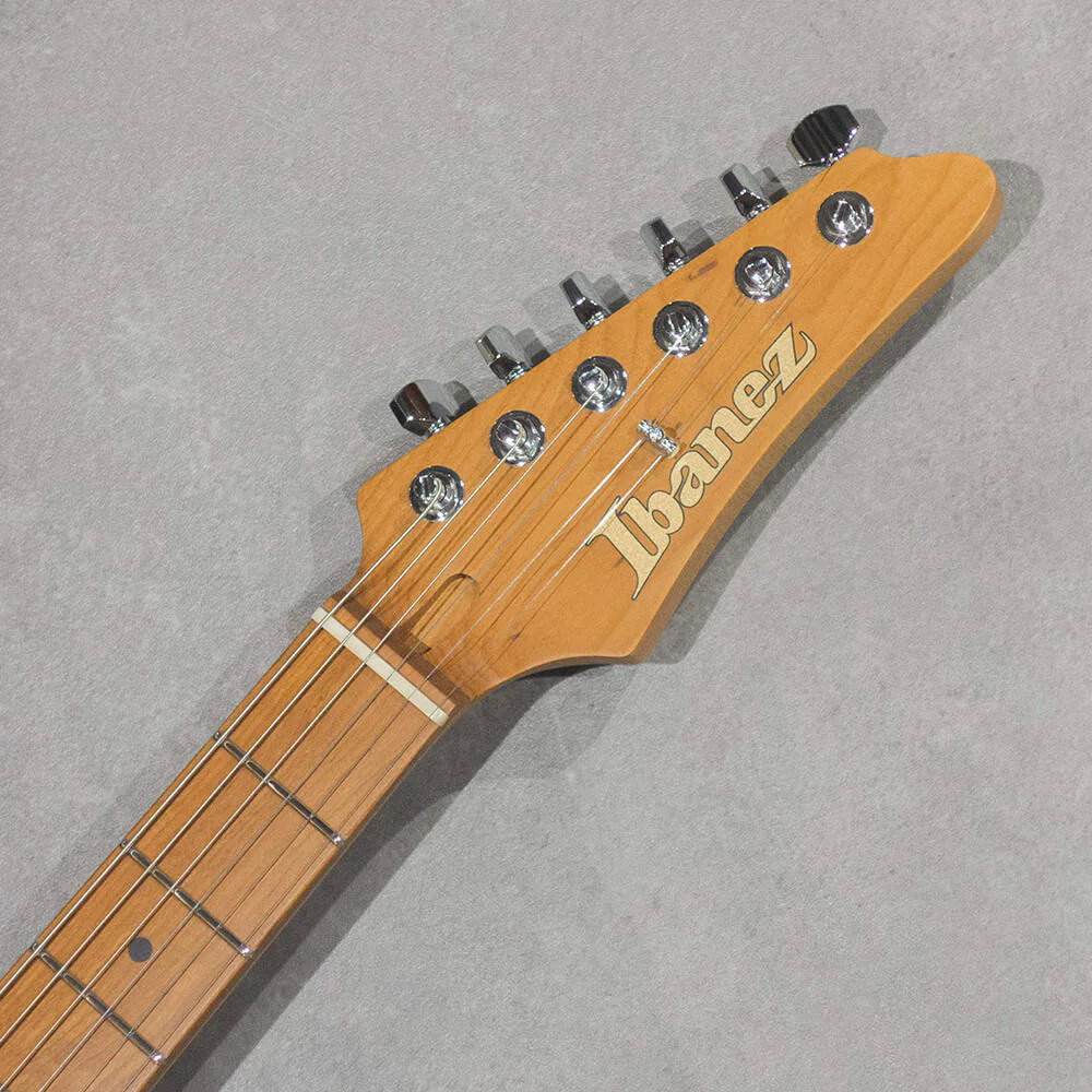 Ibanez AZ2402-BKF · Black Flat · Manufacturer model reference: headstock front