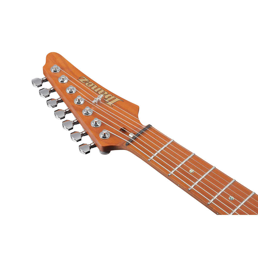 Ibanez AZ24027-TFF · Tri Fade Burst Flat · Manufacturer model reference: angled headstock front