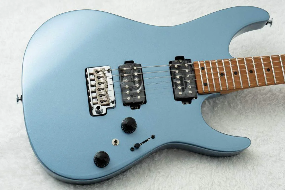 Ibanez AZ2402-ICM · Ice Blue Metallic · Actual instrument: body front