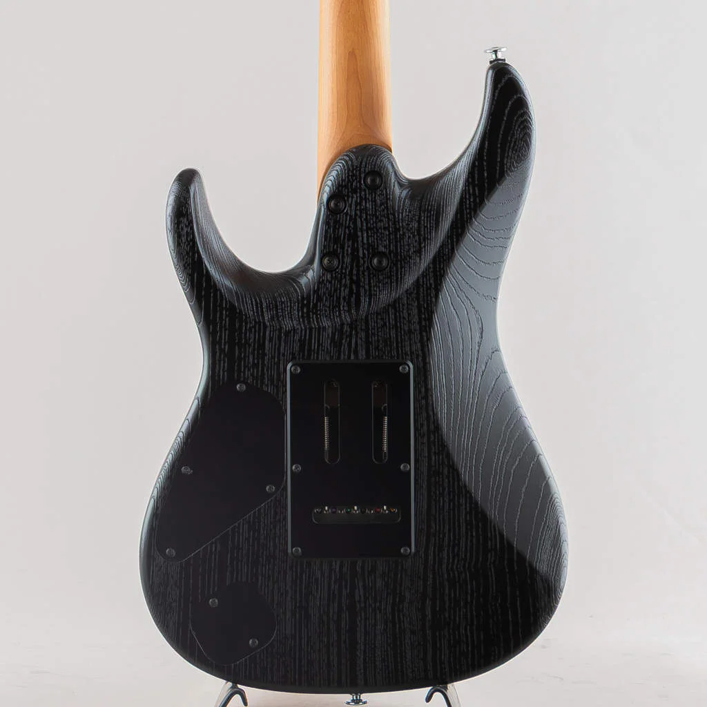 Ibanez AZ2402AR-CGB · Coarse Grain Black Flat · Actual instrument: body back