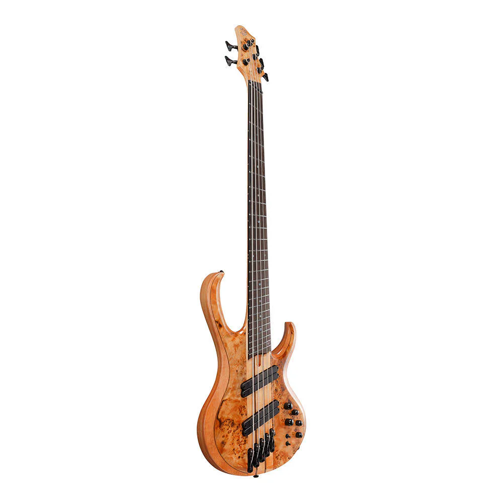 Ibanez BTB805MS-FNL · Florid Natural Low Gloss · Manufacturer model reference: angled full front view