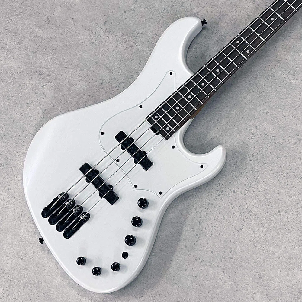 Ibanez MDM1000-PW · Pearl White · Actual instrument: body front close view