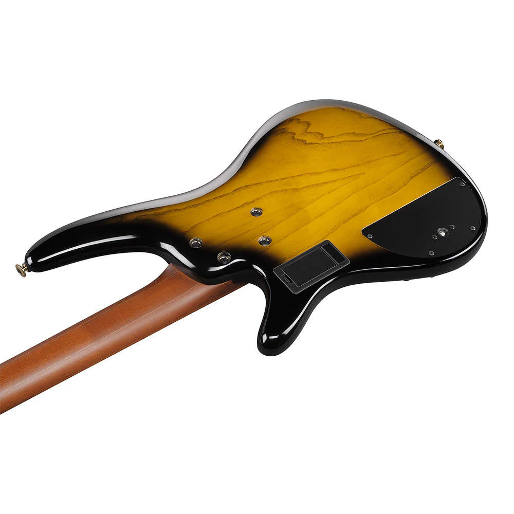 Ibanez SR4500-DST · Desert Sunset Burst · 厂商型号参考图：琴体背面