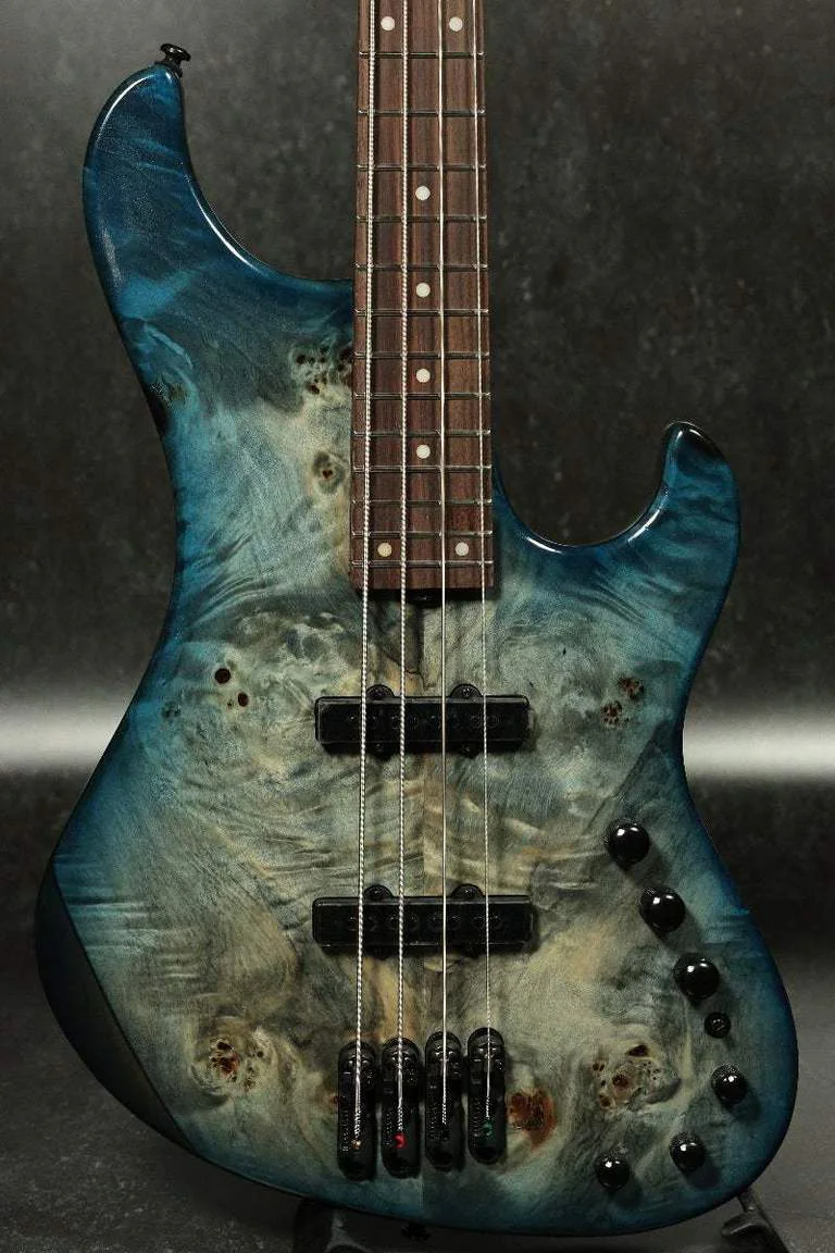 Ibanez MDM1600-CTL · Cosmic Blue Starburst Low Gloss · SG-0032 · Actual instrument: angled body view