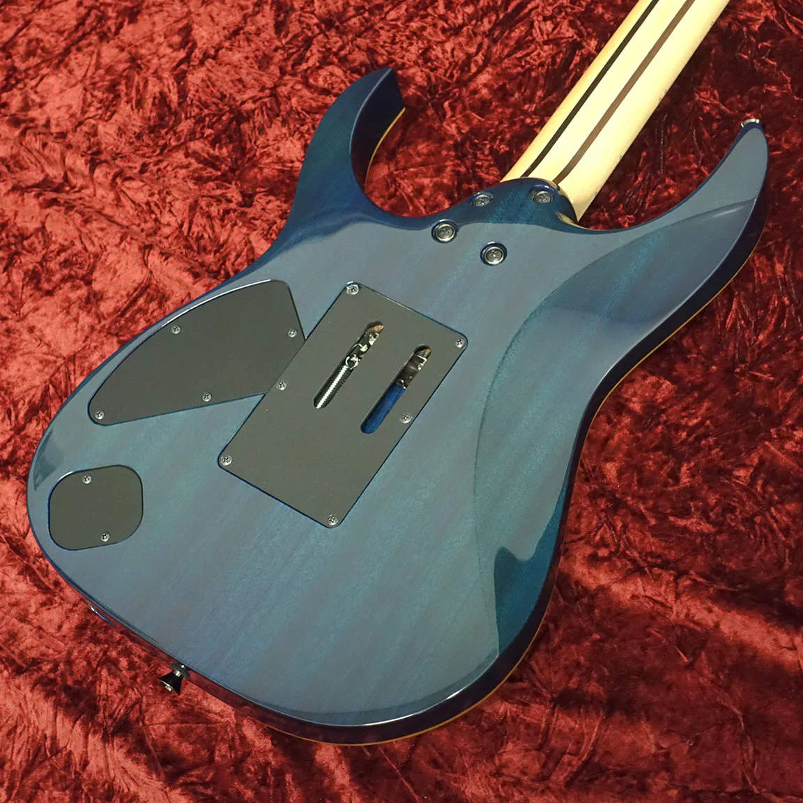 Ibanez RG8570-RBS · Royal Blue Sapphire · Actual instrument: body back