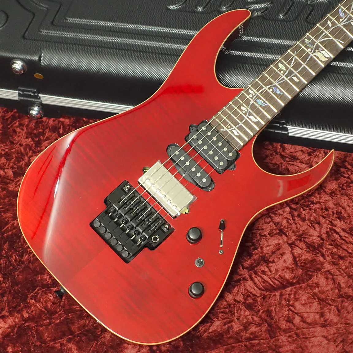 Ibanez RG8870-AGT · Almandite Garnet · Actual instrument: body front