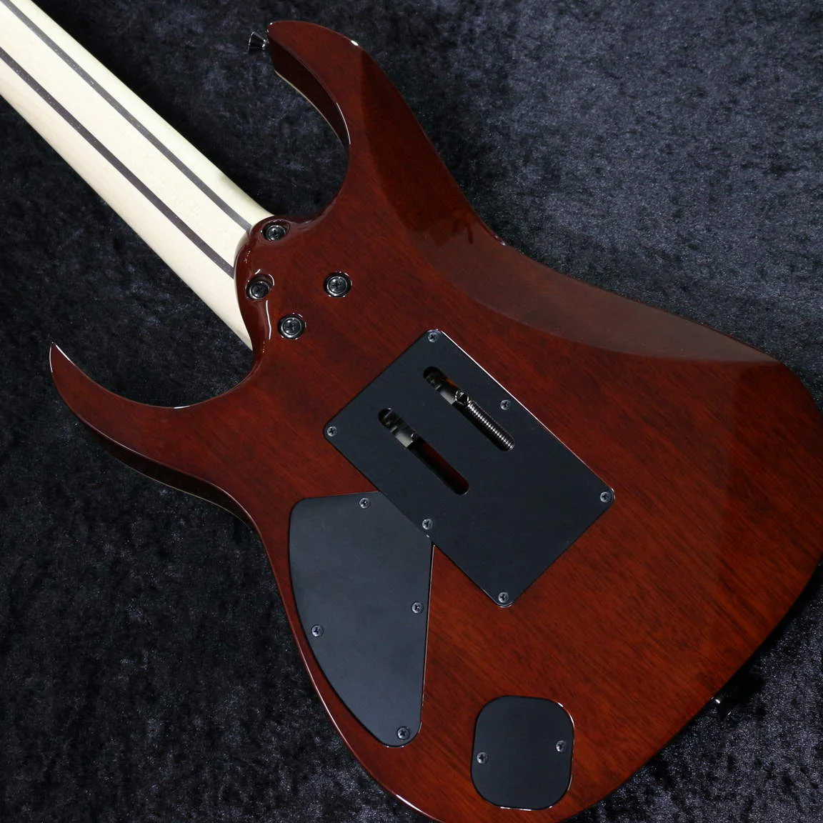 Ibanez RG8527-BSR · Brownish Sphalerite · Actual instrument: body back