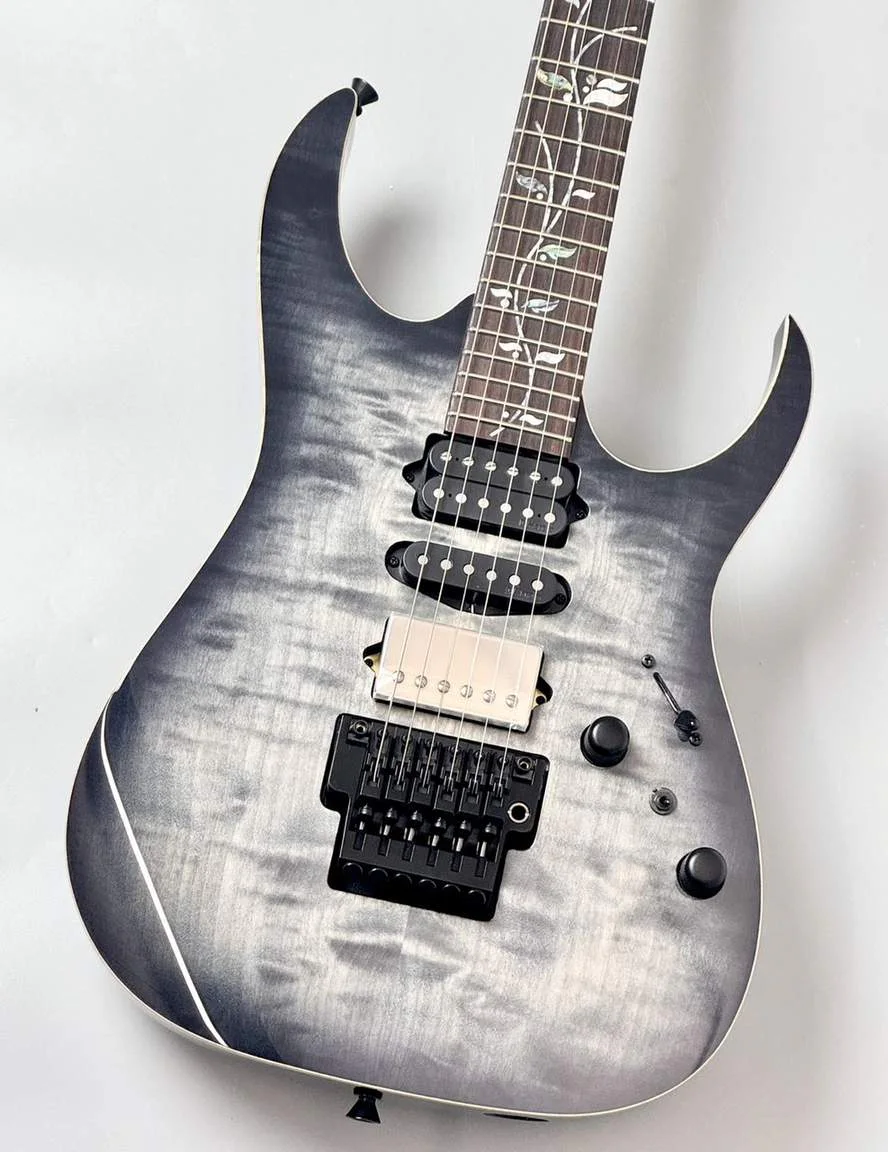 Ibanez RG8870-BRE · Black Rutile · Actual instrument: body front