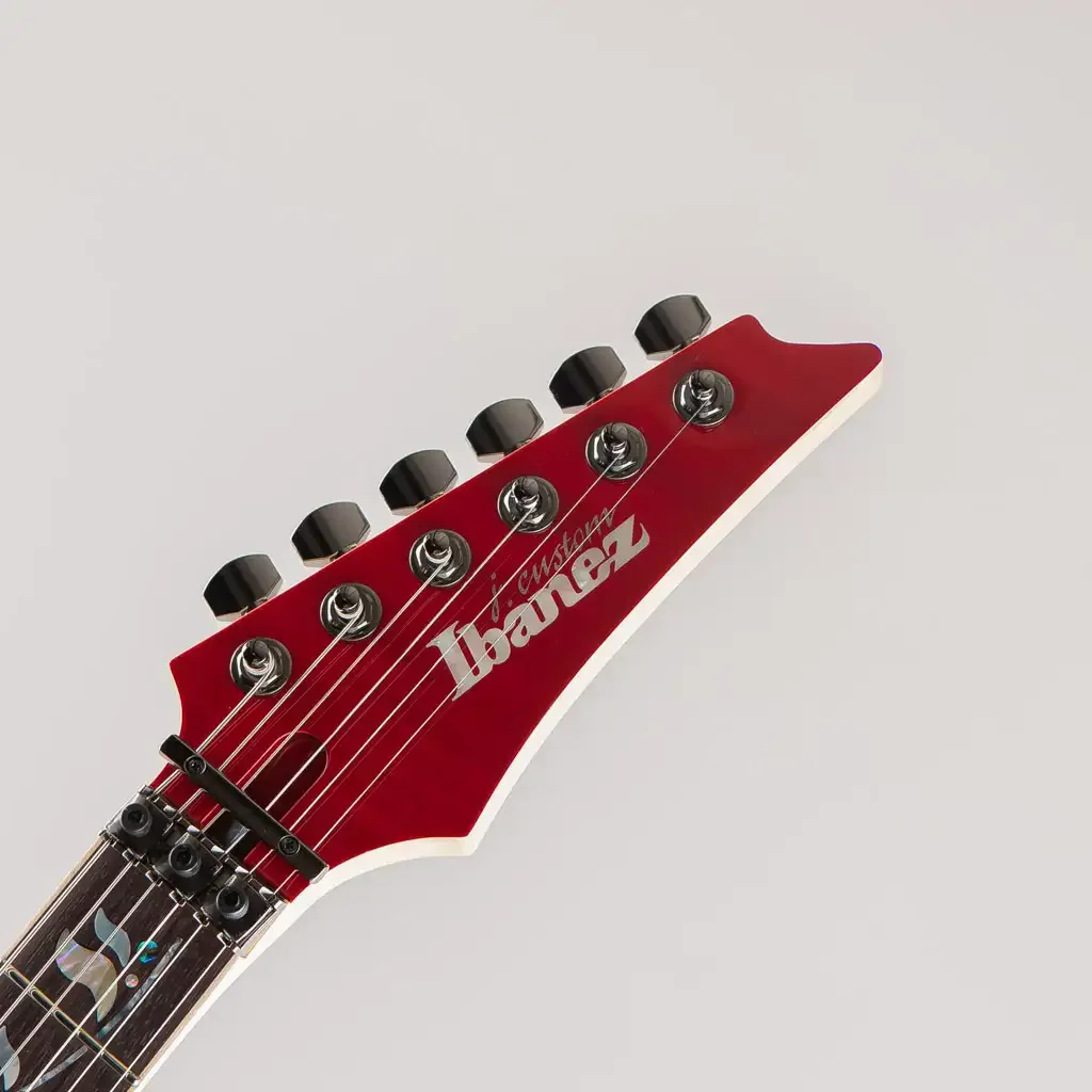 Ibanez j.custom RG8570 · Red Spinel · Actual instrument detail