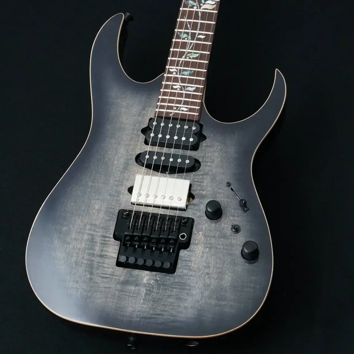 Ibanez j.custom RG8870 · Black Rutile · SG-0041 · Actual body and surface