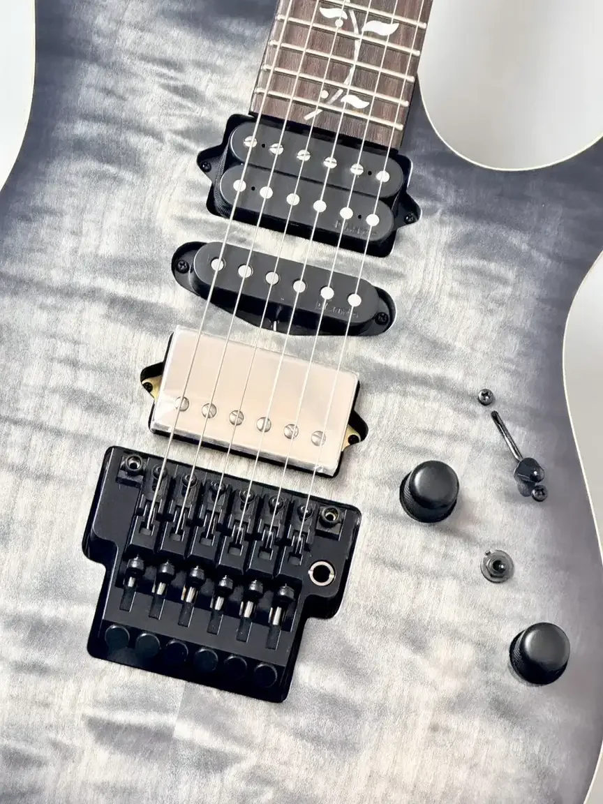 Ibanez j.custom RG8870 · Black Rutile · SG-0043 · Actual instrument detail