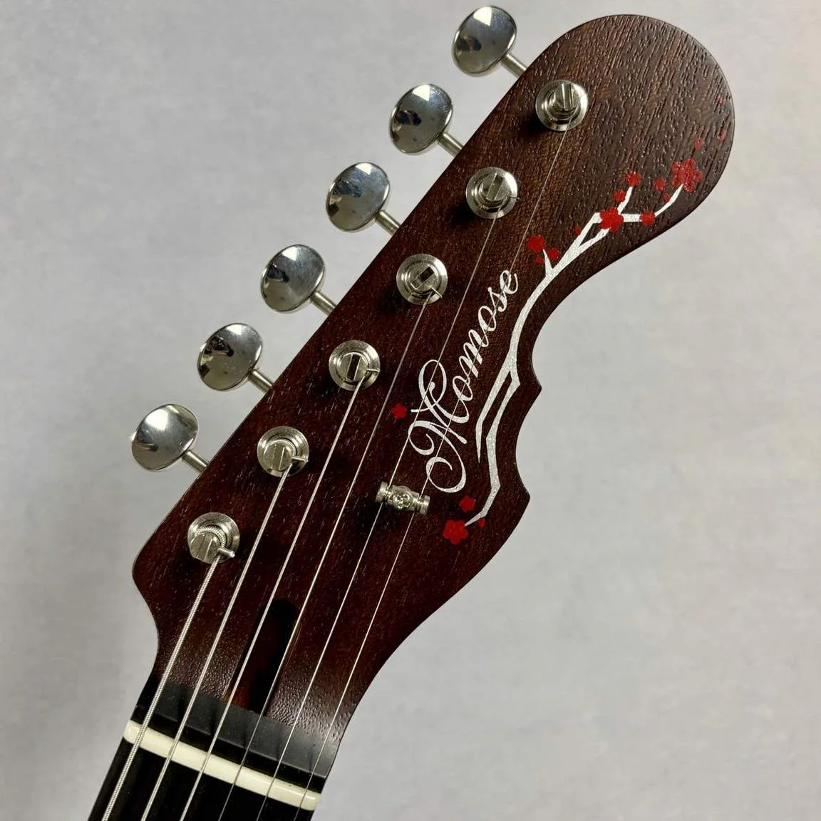 Momose MTH-KUROGAKI LTD/RL · Clear lacquer · Actual instrument detail