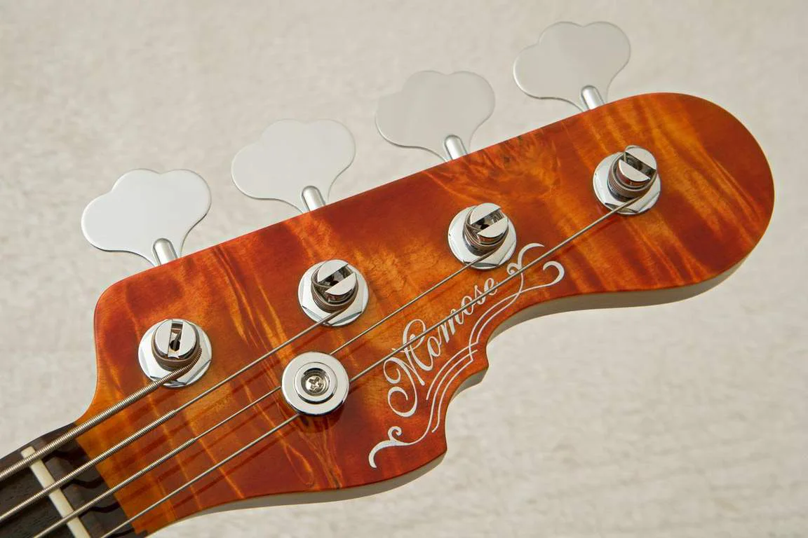 Momose MJ1-EWC/BT/R -Honey Burst Vertical Gradation / HB-VGR- · Actual instrument detail 2
