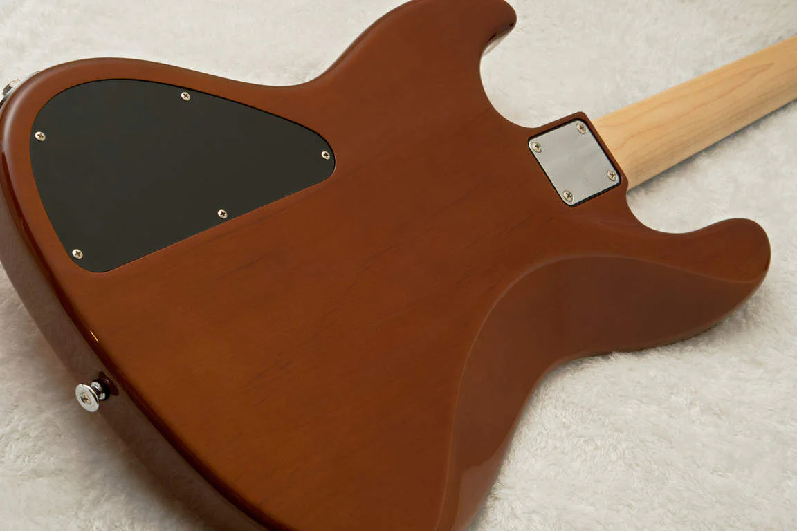 Momose MJ1-EWC/BT/R -Honey Burst Vertical Gradation / HB-VGR- · Actual instrument detail