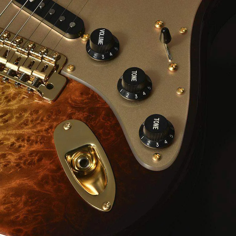 Momose MC-Marblewood/R G 3T-VGR · 3-Tone Vintage Gradation · Actual instrument detail 2