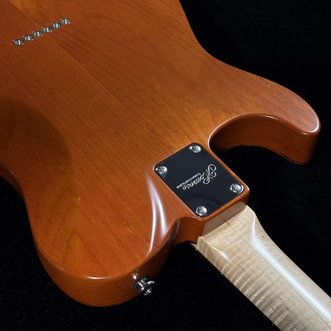 Momose MT-KUROGAKI LTD/R · Clear lacquer · Actual instrument detail 2
