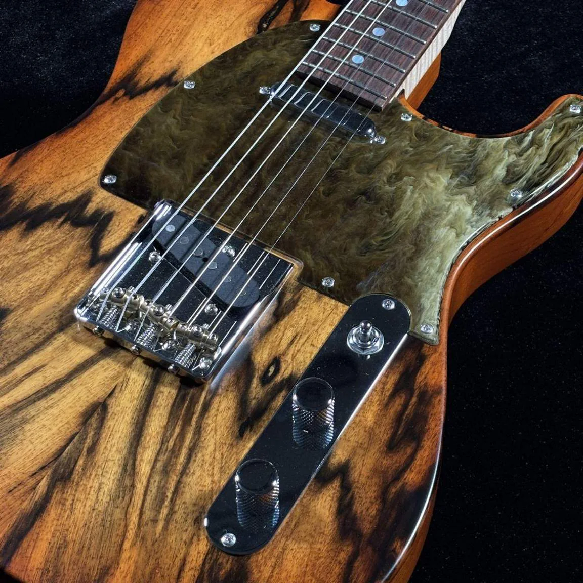 Momose MT-KUROGAKI LTD/R · Clear lacquer · Actual instrument detail 3