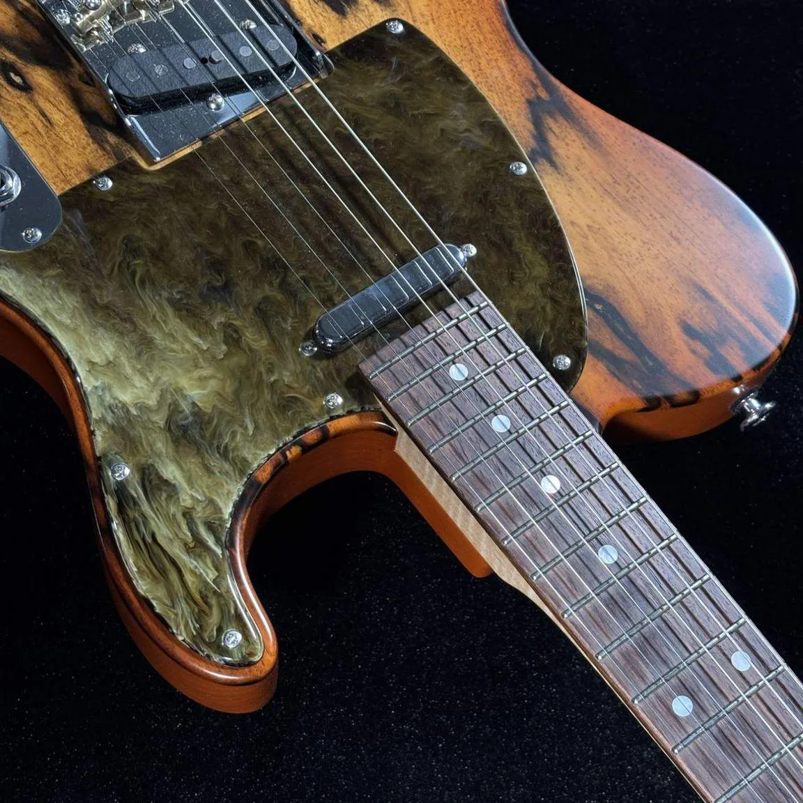 Momose MT-KUROGAKI LTD/R · Clear lacquer · Actual instrument detail 4