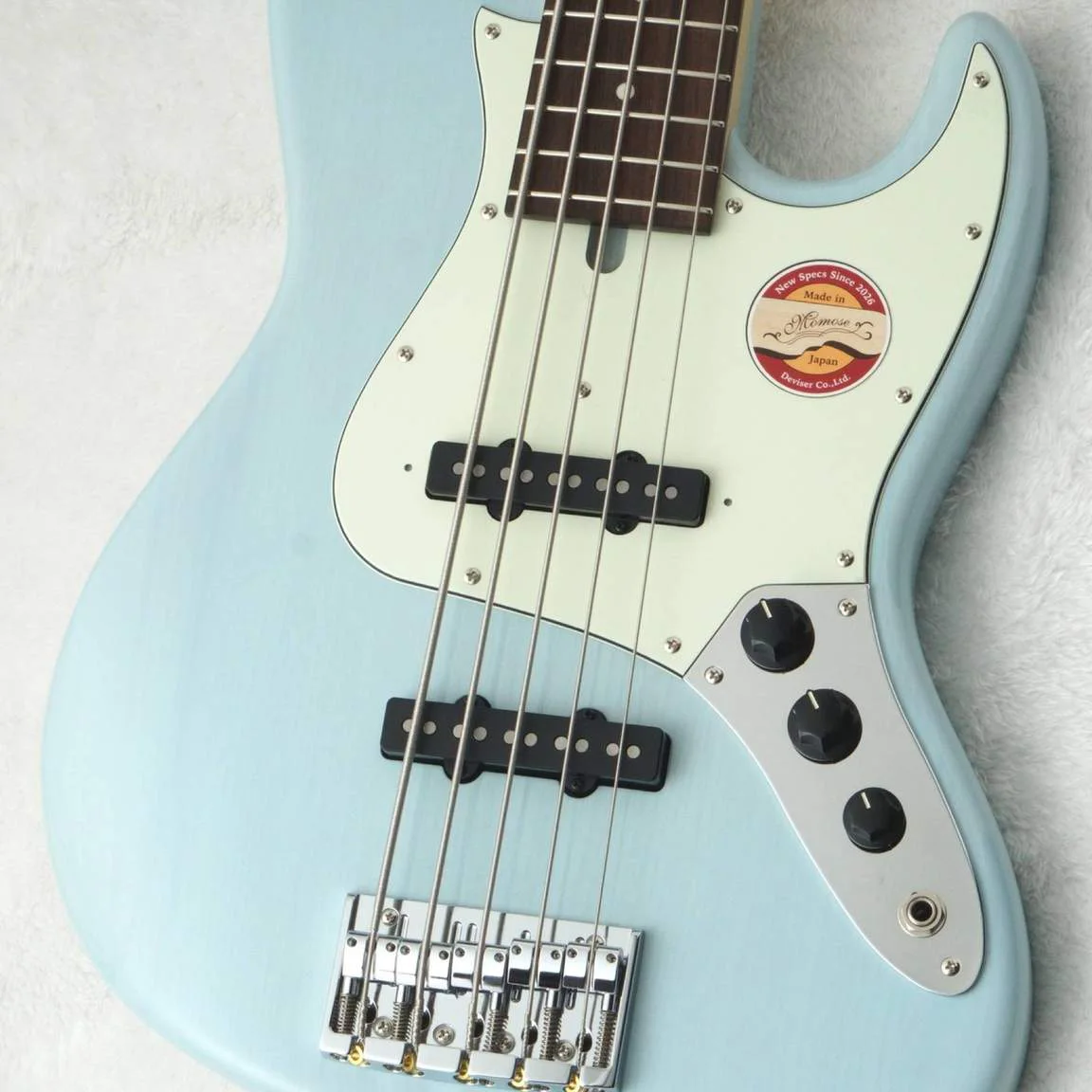 Momose MJ・Five2/R · Sonic Blue Blonde · Actual instrument detail 1