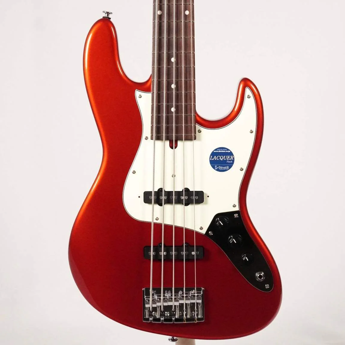 Momose MJ-Five1-STD/R · Old Candy Apple Red · Actual body front and figure